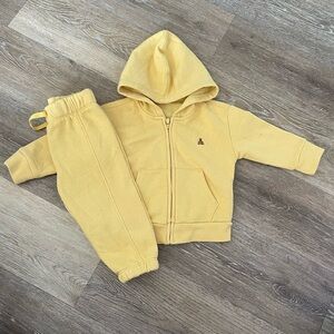 GAP Yellow BABY Jogger Set